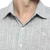 Camisa Hugo Deleon Esporte Fino Manga Curta Cinza - Hugo Deleon