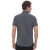 Camisa Hugo Deleon Esporte Manga Curta Listrada Grafite - comprar online