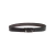 Cinto Social Hugo Deleon Masculino Couro PU Dupla Face Preto Cafe - comprar online