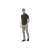 Camisa Polo Hugo Deleon Piquet Bolso Verde - comprar online