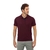 Camisa Polo Hugo Deleon Piquet Bolso Vinho