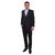 Terno Hugo Deleon Casimira Liso Preto - comprar online