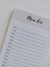 Planner de mesa- horário na internet