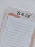 To do list- bloco de notas - comprar online