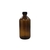 Frasco de Vidro Âmbar 250mL com Tampa Rosca e Batoque 24mm Und