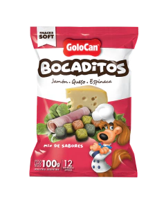 Bocaditos Golocan 100gr Jamón - Queso - Espinaca