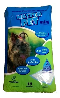 Paños Educativos Master Pet Mini 55 x 45cm x10 Unidades