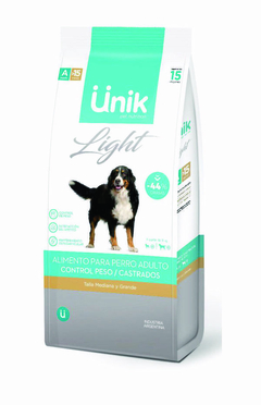 Unik Perro Adulto Raza Mediana y Grande Control de Peso/castrados 15kg