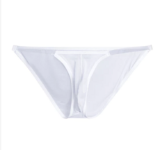 Cueca slip transparente