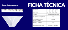 Cueca slip transparente - Urbano Clothing