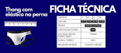 Thong com elástico na perna - Urbano Clothing