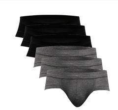 Kit 06 cuecas slip algodão e modal - Urbano Clothing