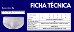 Kit 06 cuecas slip algodão e modal - comprar online