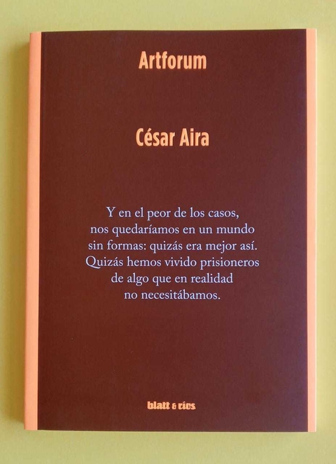 Artforum (2a edición) - César Aira