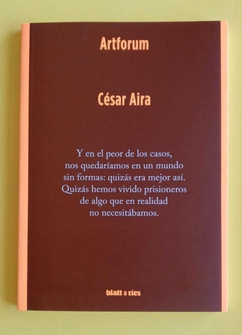 Artforum (2a edición) - César Aira