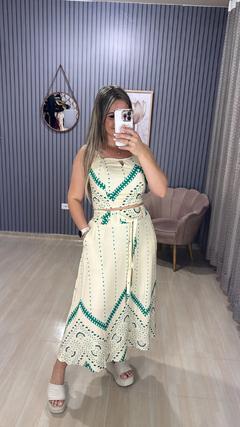 Conjunto saia midi Sarah