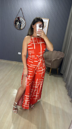 Macacão envelope flores na internet