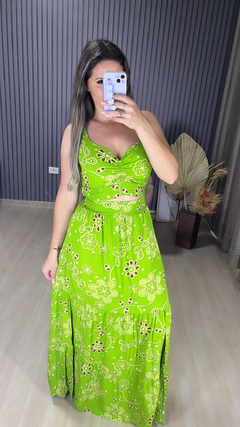 Conjunto saia longa Daiana
