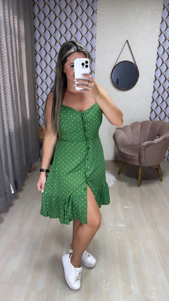Vestido lista curto - comprar online