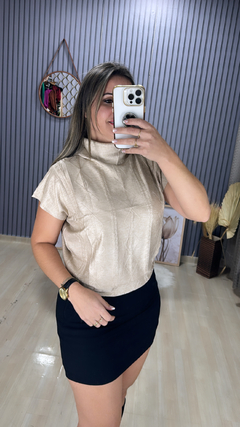 Blusa gola modal Love