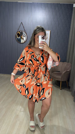 VESTIDO CURTO CAROLAINE