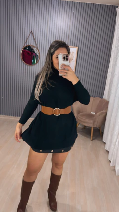 Poncho tricô modal - comprar online