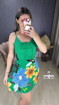 Vestido curto alça - Visajo Store