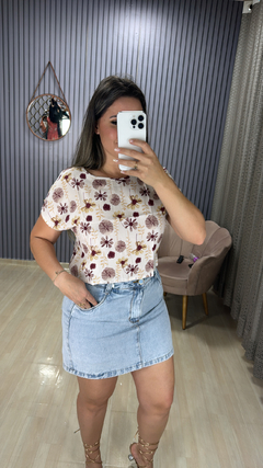 Blusa Sandy na internet