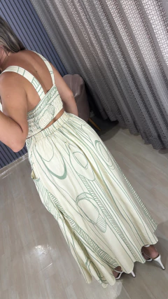 Vestido mídi Perla - comprar online