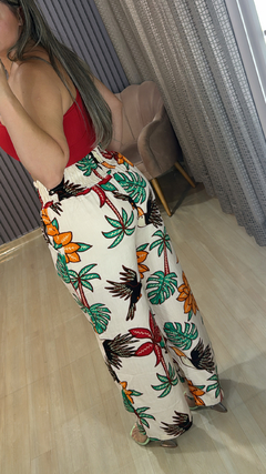 Calça pantalona farm - comprar online