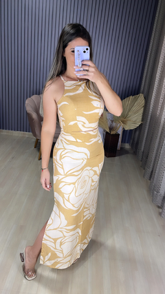 Conjunto saia longa zíper