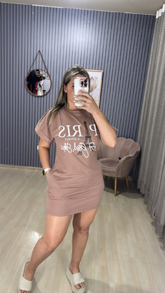Vestido camisetão Paris - Visajo Store