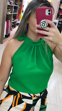 Blusa regata DUNA verde
