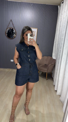 Macaquinho chambray na internet