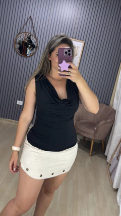 Blusa gola boba na internet