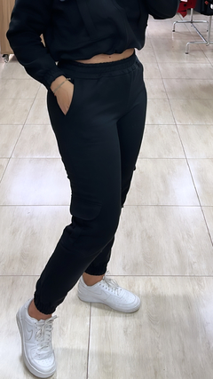 Jogger cargo MOLETON