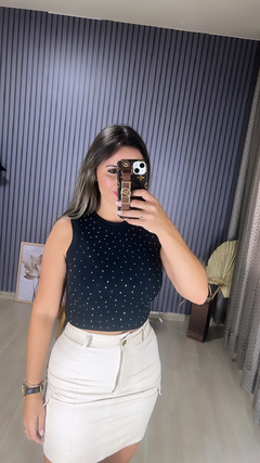 Cropped com aplicação - loja online