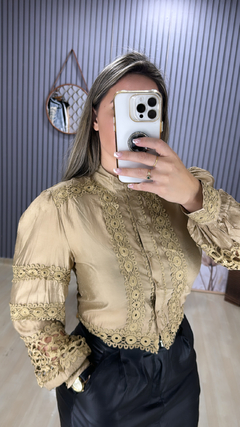 Camisa Croped Luxo - loja online