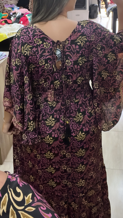 VESTIDO INDIANO LONGO JAQUELINE na internet