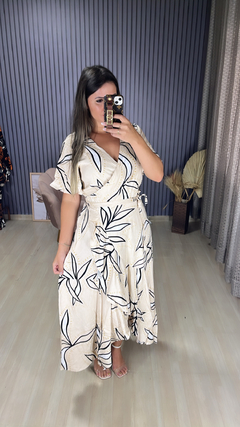Vestido envelope longo - Visajo Store