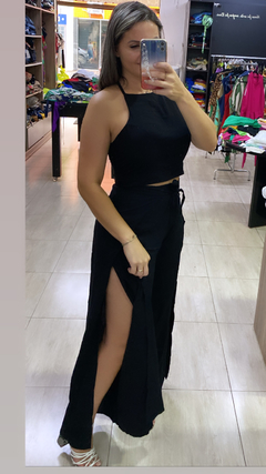 Conjunto calça envelope liso na internet