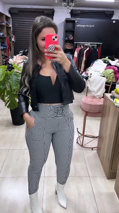 Calça Hellen xadrez - Visajo Store