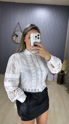 Camisa Croped Luxo - Visajo Store