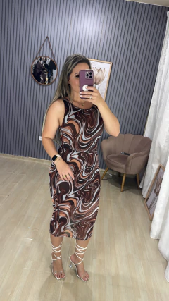 Vestido mídi tuli - loja online