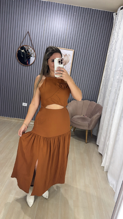 Vestido Elisa midi - comprar online