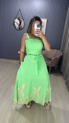 Conjunto saia MIDI Cris - comprar online