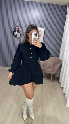 Vestido macaquinho Denise na internet