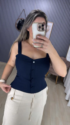 Blusa linho plus na internet