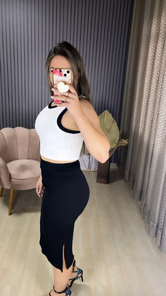 Conjunto saia Anarruga