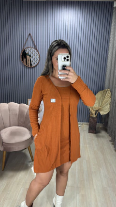 Imagem do Vestido canelado capa